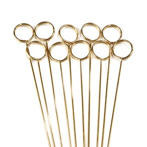 [블링블링] 장식용 카드스틱(골드-10개1세트)소(21.5-지름2cm) 카드꽂이 메모꽂이 데코레 카드꽂이 메모꽂이 데코레이션 만들기 재료 화분 장식 미니 화훼 장식 소품