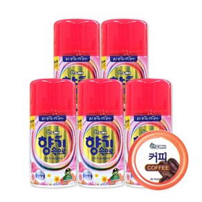 산도깨비 향기속으로 리필용 방향제 커피향, 290ml, 5개