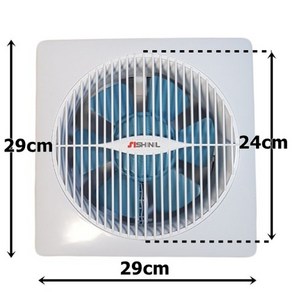 신일 욕실 환풍기 모음 주방 화장실 창문 천정용 벽부형 환기팬, SIV-20KM
