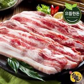 [으뜸한돈] 국내산 냉장 한돈 오겹살 500g+500g (구이용) (총1kg)