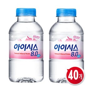 아이시스 생수, 40개, 200ml