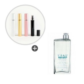 향수공병 + 로 겐조 뿌르 팜므(르빠) EDT 100ml(뚜껑없음), 1개, 100ml