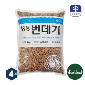 프리미엄 냉동번데기, 4개, 4kg