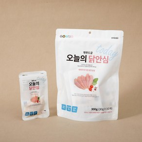 펫푸드궁 오늘의 닭안심 연어, 300g, 3개