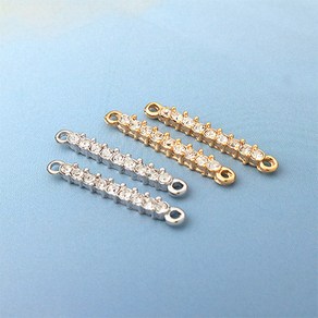 비즈아이 [7467-08]스톤양고리 스톤막대양고리 24x3mm 1개