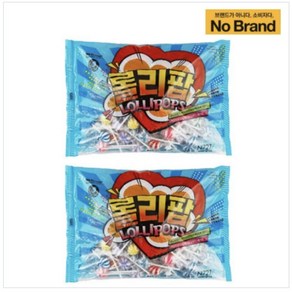 노브랜드 롤리팝 막대사탕, 2개, 550g