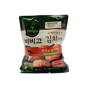 [농협하나로마트] 비비고 수제김치만두 400g*2, 2개, 400g