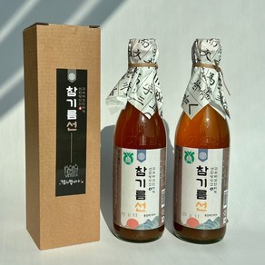 [불순물없는]100%통깨 저온압착 한번짜는 방앗간참기름, 1개, 350ml