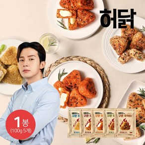 [허닭] 노릇하게 구운 주먹밥 500g 5종 1봉(100gx5개), 1개