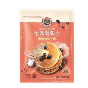 CJ백설 핫케익믹스, 450g, 12개