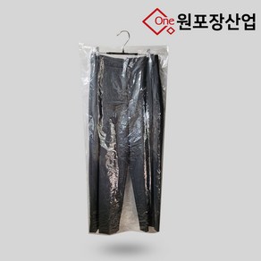 비닐 커버 세탁소 의류 커버 투명, 45x100, 비닐 커버(하의), 100개