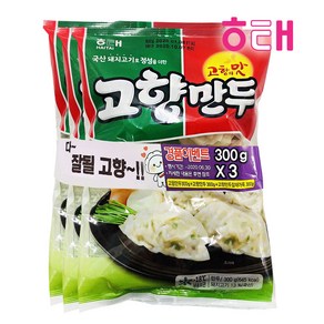 해태제과 고향만두 300g+300g + 잡채가득 300g, 2개, 300g