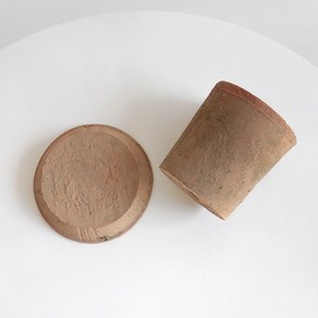 베트남토분 모스 실린더팟 수입 빈티지 앤티크 엔틱 토기 화분 수제토분 인테리어 분갈이 테라코타 도자기 수입토분 오래된 낡은 토분 받침세트