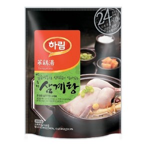 하림즉석삼계탕 4봉, 800g, 4개