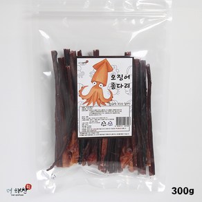 더해찬 맛오징어롱다리 장족 택300g / 40g10팩/ 오징어다리, 1개, 300g*1개