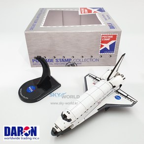 다론 우주왕복선 디스커버리 비행기모형 Space Shuttle Discovey 스페이스셔틀 다이캐스트 허블망원경 1대300 PS5823-2, 1개