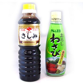 [피싱드라마] S&B 와사비(175g)/간장(360ml)/간장/일본/낚시용품/소스/바다낚시, 간장(360ml)/26/08/12