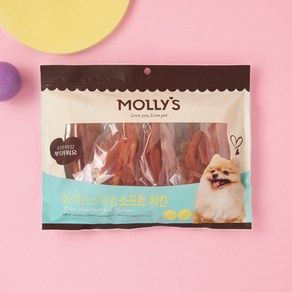 MOLLY'S 몰리스편집샵 몰리스 화이트 스틱껌 소프트치킨 400g, 1개