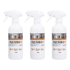 코코즈 오븐크리너 골드 주방 후드 기름때 제거 500ml 2+1 SET, 3개