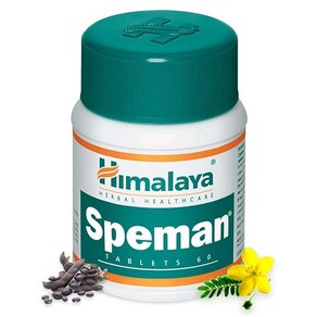 Himalaya Speman 60 Tablets Pack of 6 Set ( Total 360 Tablets), 6개, 60정