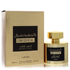 Lattafa Confidential Private Gold Eau De Parfum Spray (Unisex) 100 ml for Men