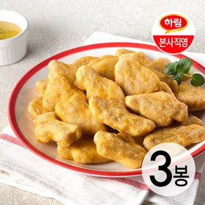 하림 굿초이스치킨너겟 1kg 3봉, 3개