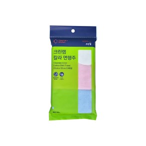 크린랩칼라면 행주 3P, 3개