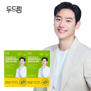 [두드림] 키즈 프로바이오틱스 생유산균 아연, 2개, 30회분