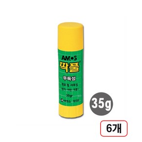 아모스 딱풀 35g 6개입