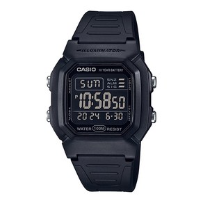 카시오 CASIO 군인 군대 전자 손목시계 방수시계 W-800H-1B