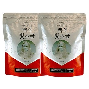 백석빛소금 고급소금 6시간 용융소금, 500g, 2개