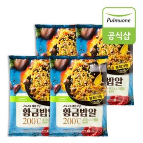 풀무원 불향가득 계란코팅 황금밥알 볶음밥 포크&스크램블 420g(2인분) 4봉, 420g, 4개