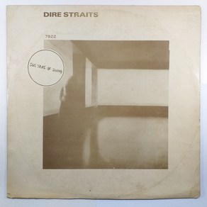 (중고LP 물세척)(빈티지) DIRE STRAITS/ SULTANS OF SWING/ 자켓 닳음/ 음반 상태 양호함