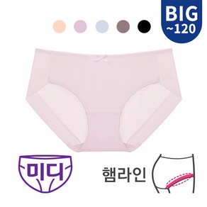 오브라 빅사이즈 데일리 노라인 햄팬티 888