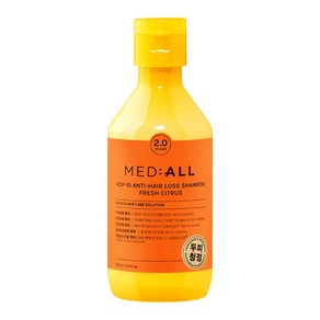 메디올 두피청정샴푸 2.0 시트러스향, 1개, 100ml