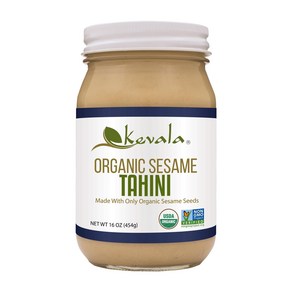 Kevala Organic Sesami Tahini 16 Ounce Kevala 유기농 세사미 타히니 16온스