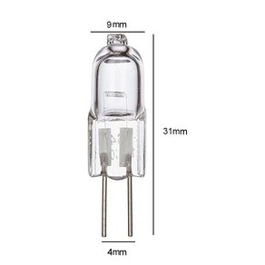 12V 20W G4 오븐 전구 할로겐 램프 500 고온 내성 내구성 샹들리에 벽 교체 스토브