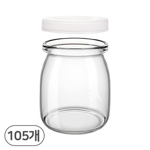 젤캔들 푸딩병 pe캡 포함 200ml, 105개