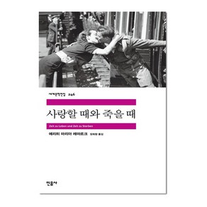 사랑할 때와 죽을 때 - 민음사 세계문학전집 246