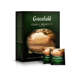 Geenfield Classic Beakfast Сlassic Collection Bl Geenfield Classic Beakfast 클래식 컬렉션 홍차 엄선된 특수 차, 1개, 517.09g