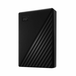 WD 마이 패스포트 휴대용 외장 하드 드라이브 4TB 블랙 (WDBPKJ0040BBK-WESN), PC