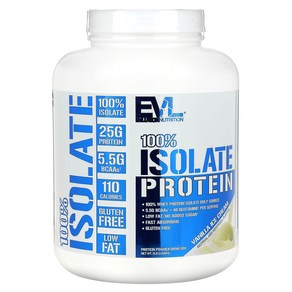 EVLUTIONNUTRITION 아이솔레이트 프로틴 바닐라 아이스 크림 맛