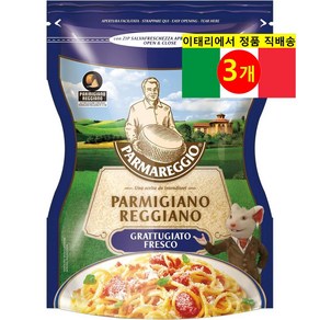 Pamigiano Reggiano 22개월 숙성 레지아노 Dop 강판에 간 파마산 체다 치즈 300g 3개