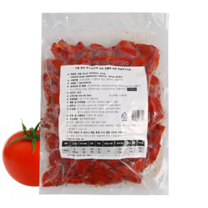 푸드야식품 냉동 로스트 마리네이드 토마토, 1개, 1kg