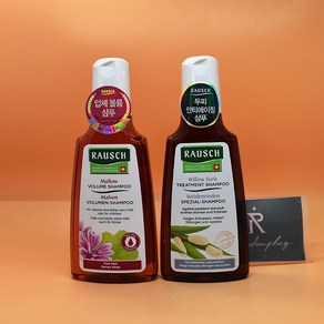 라우쉬 멜로우 볼륨 샴푸 200mL + 윌로우바크 트리트먼트 샴푸 200mL 상세설명에서몇갠지꼭꼭확인, 1개