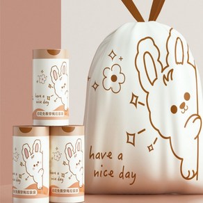 누블리 차량용 쓰레기봉투 자동차 쓰레기통 휴지통, 쓰담토, 1개