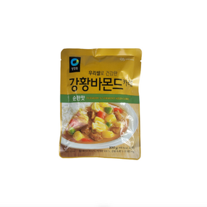 청정원 우리쌀 강황바몬드 카레 순한맛, 100g, 2개