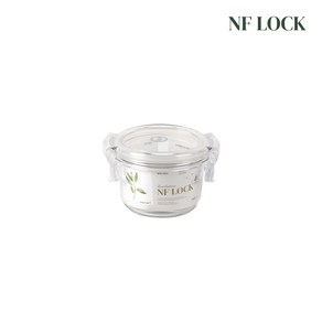 NF LOCK 엔에프락 원형 트라이탄 밀폐용기 원형1호 200ml, 1개