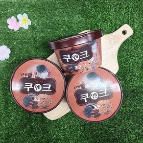 쿨마켓 빙그레 그라시아 쿠앤크 초코, 3개, 750ml