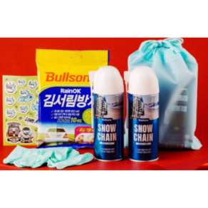 불스원 매직그립 차량용 스노우체인 300ml 2개+김서림방지스프레이(증정품), 2개